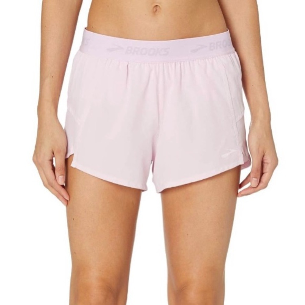 Brooks Women's Athletic Shorts - Light Pink